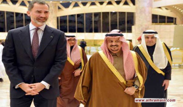 ملك إسبانيا يصل السعودية في زيارة تستغرق ثلاثة أيام