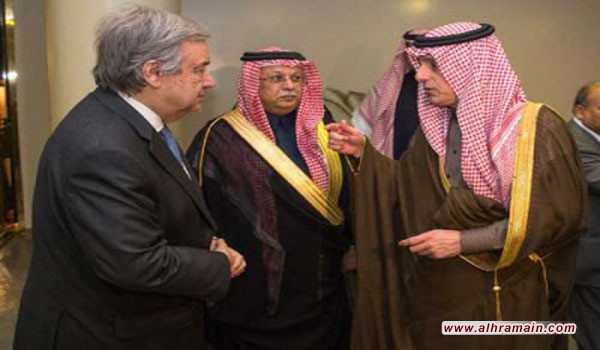الأمين العام للأمم المتحدة في السعودية لتحريك بعض القضايا العالقة