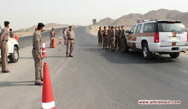 اصابة شرطيان سعوديان في هجوم بمقذوف متفجر على دورية أمنية