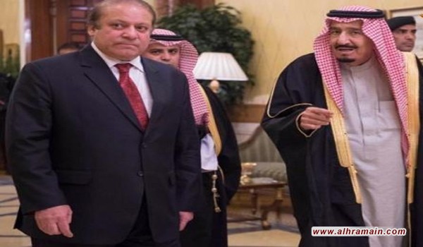  الملك سلمان لرئيس الوزراء الباكستاني: “هل أنت معنا أم مع قطر؟”.. هكذا جاءه الرد