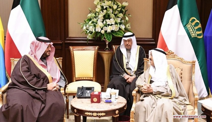 رسالة من الملك سلمان لامير الكويت حملها وزير سعودي