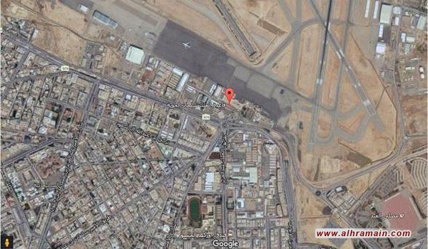 فيديو مسرب من قاعدة الملك سلمان في الرياض التي ضربها صاروخ بركان2 الباليستي