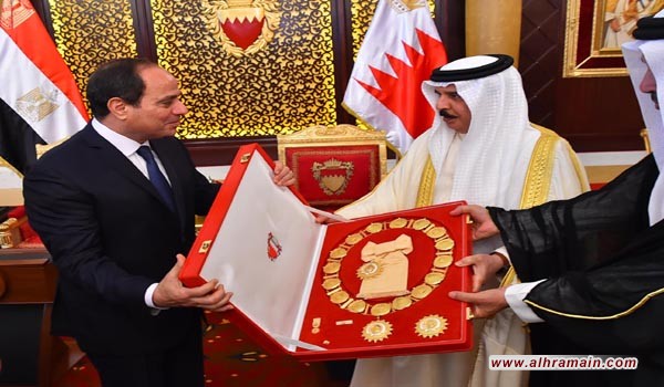 زيارة السيسي إلى البحرين: رفْع اليد عن المخلوع مبارك.. وانتظار “الجائزة” الثمينة من السعودية