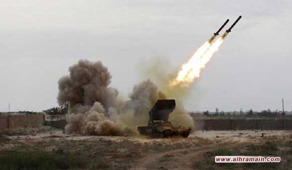 الدفاع الجوي السعودي يعترض صاروخين باليستيين اطلقهما الحوثيون تجاه نجران- (فيديو)
