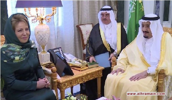 بعد لقائها الملك السعودي.. رئيسة المجلس الاتحادي الروسي: لن نسمح بإطاحة الرئيس السوري بالقوة!