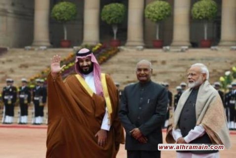ولي العهد السعودي يتفق مع الهند على تعزيز الضغط لمكافحة الارهاب ويؤكد استعداد الرياض التعاون مع نيودلهي في تقاسم معلومات الاستخبارات