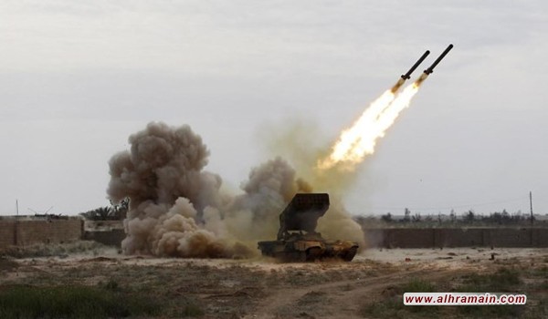 صاروخان يمنيان على معسكرين سعوديين في نجران