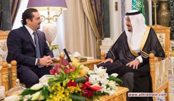 الملك سلمان يستقبل رئيس الوزراء اللبناني المستقيل