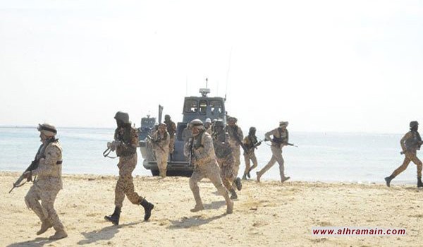 القوات السعودية تتدرب على احتلال جزيرة في تمرين “الفلك 2”