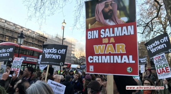 رغم الاحتجاجات.. بن سلمان يعزز التعاون العسكري مع بريطانيا