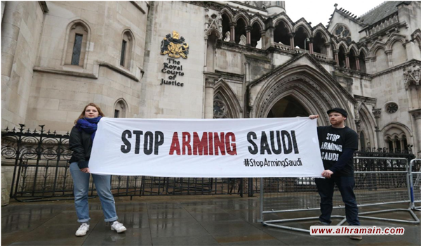 في أول جلسات النظر في صادرات الأسلحة البريطانية الى السعودية…..الحكومة تجاهلت توصية من هيئة الرقابة بوقف تلك الصادرات