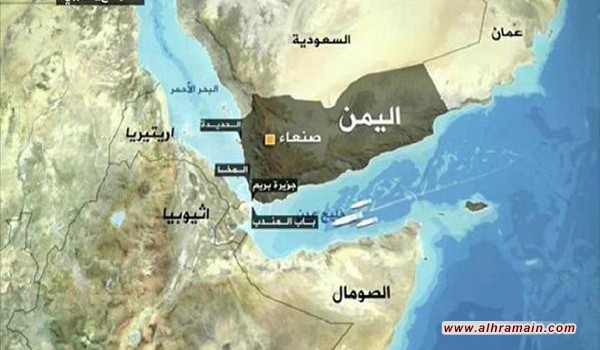 العدوان السعودي على اليمن يدفع بتعزيزات عسكرية الى باب المندب يإشراف ضباط إماراتيين و سعوديين