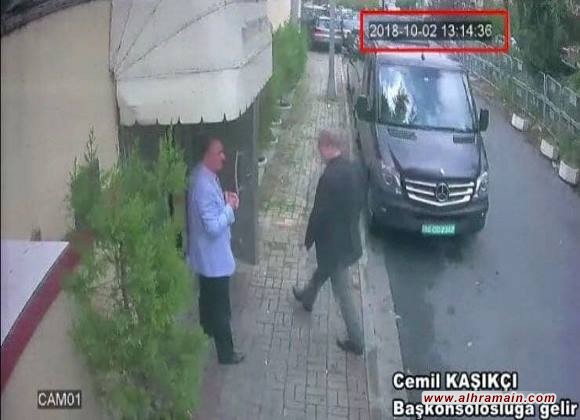 قناة تركية تنشر أجزاء من التسجيلات الخاصة بتعذيب وقتل خاشقجي داخل قنصلية الرياض في إسطنبول