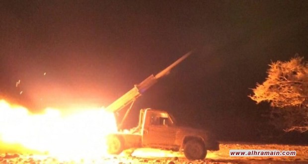 قصف صاروخي لتجمعات الجنود السعوديين بجيزان