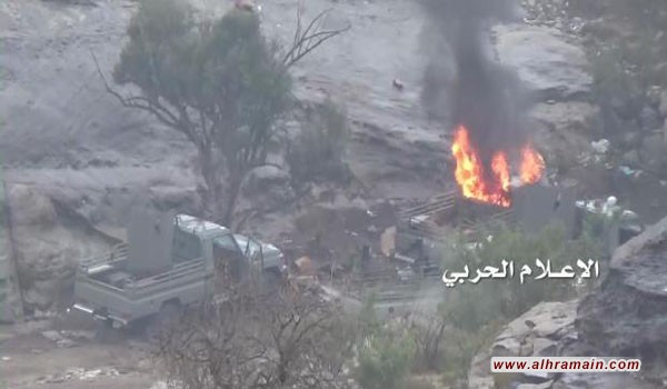 إصابة جنود سعوديين بقصف صاروخي على معسكرهم في جيزان