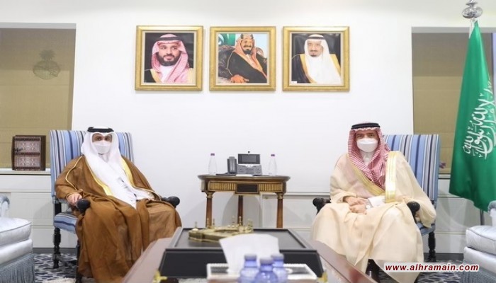 مباحثات سعودية قطرية حول التعاون الثنائي والقضايا المشتركة