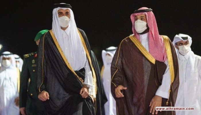 للمرة الأولى منذ 2017.. بن سلمان يصل إلى الدوحة والشيخ تميم في استقباله