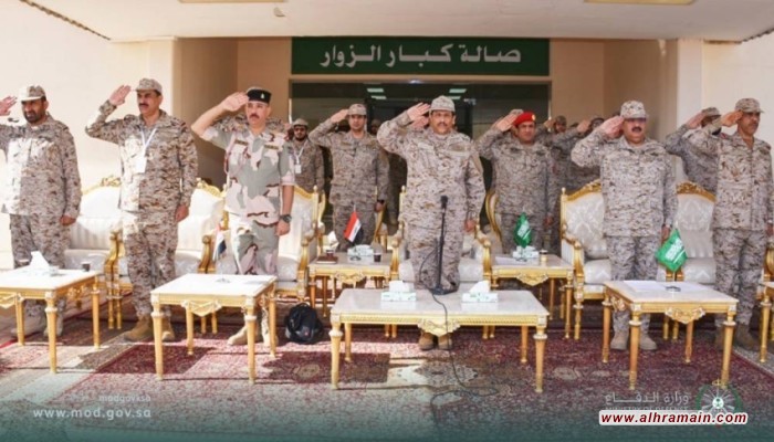 انطلاق مناورات برية مشتركة بين القوات السعودية والعراقية