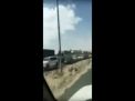 طوابير من القطريين يغادرون السعودية (فيديو)