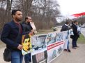 اعتصام احتجاجي أمام سفارة آل سعود في برلين في الذكرى السادسة للاحتلال السعودي للبحرين