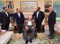 الامير محمد بن سلمان يزور الرئيسان جورج بوش الأب والابن