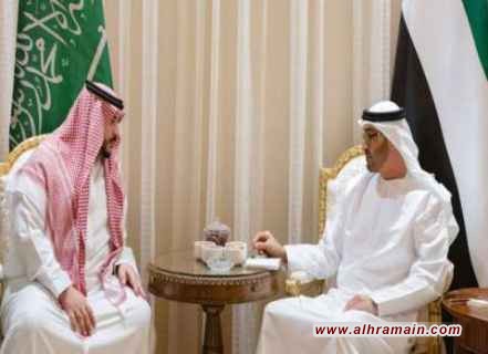 ولي عهد أبوظبي يبحث مع نائب وزير الدفاع السعودي تنسيق الشؤون الدفاعية