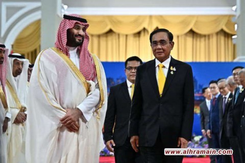 بعد أكثر من 30 سنة من خفض الرياض علاقاتها مع بانكوك.. ولي العهد السعودي يلتقي مع رئيس وزراء تايلاند بعد إعادة العلاقات الدبلوماسية وتوقيع اتفاقيات