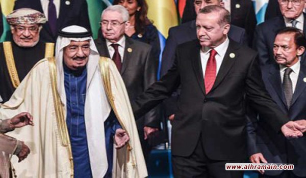 الشرق الأوسط: مصادر تركية: أردوغان لم يطرح في السعودية مبادرة لحل الأزمة مع الدوحة