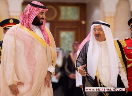 الكشف عن تفاصيل الزيارة الكويتية السرية للسعودية وتدخل أمريكا في حل الخلاف لاستئناف عملياتهما في حقول النفط في المنطقة المتنازع عليها بين البلدين