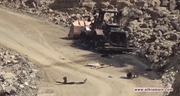 تدمير جرافة في عسير ودك تجمعات الجيش السعودي بجيزان