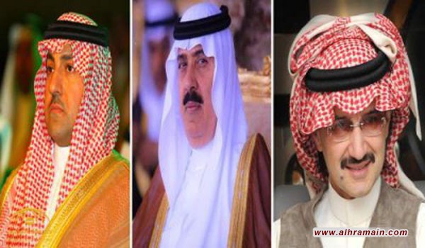 انباء عن احتجاز الأمراء الثلاثة متعب والوليد وبن ناصر في قصر الملك سلمان الرياض
